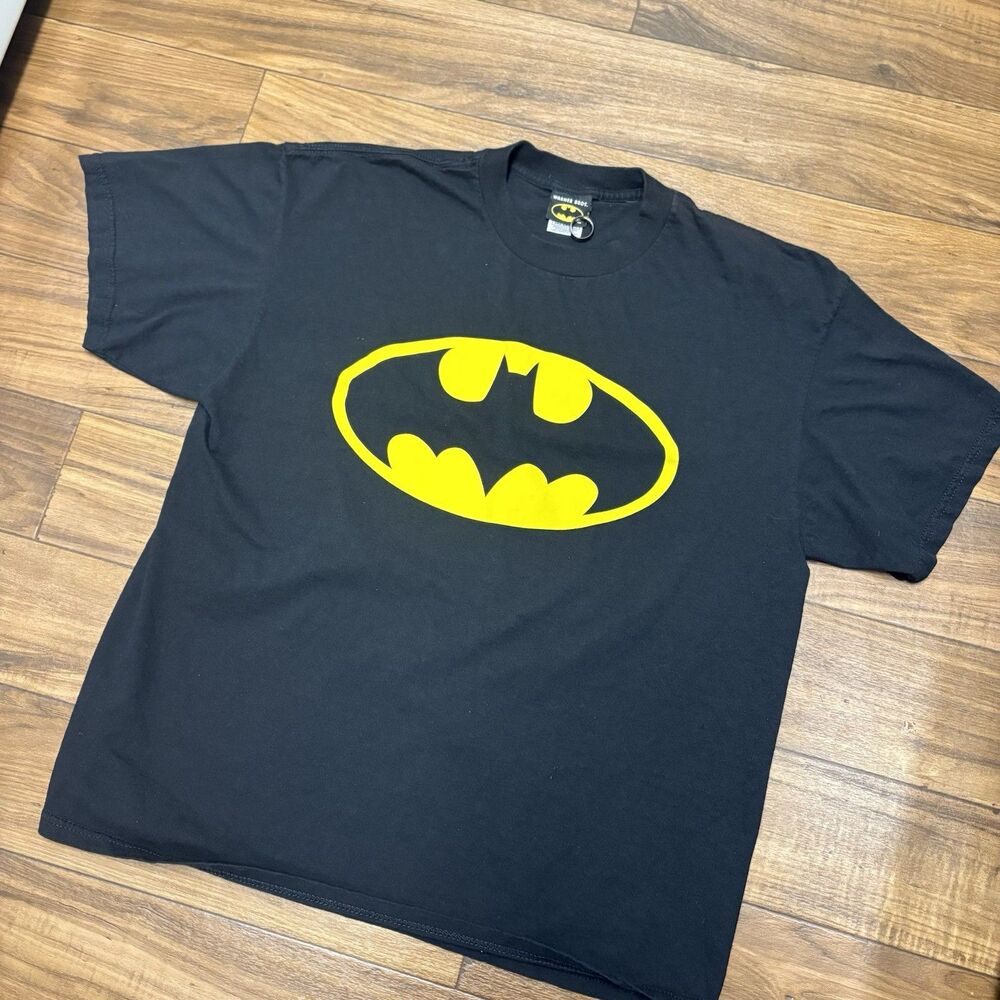 Batman Vintage 2001 Warner Bros. T-Shirt Men’s Size Large DC Comics Logo